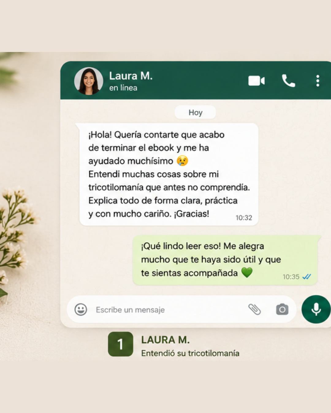 Testimonio de lectora 1